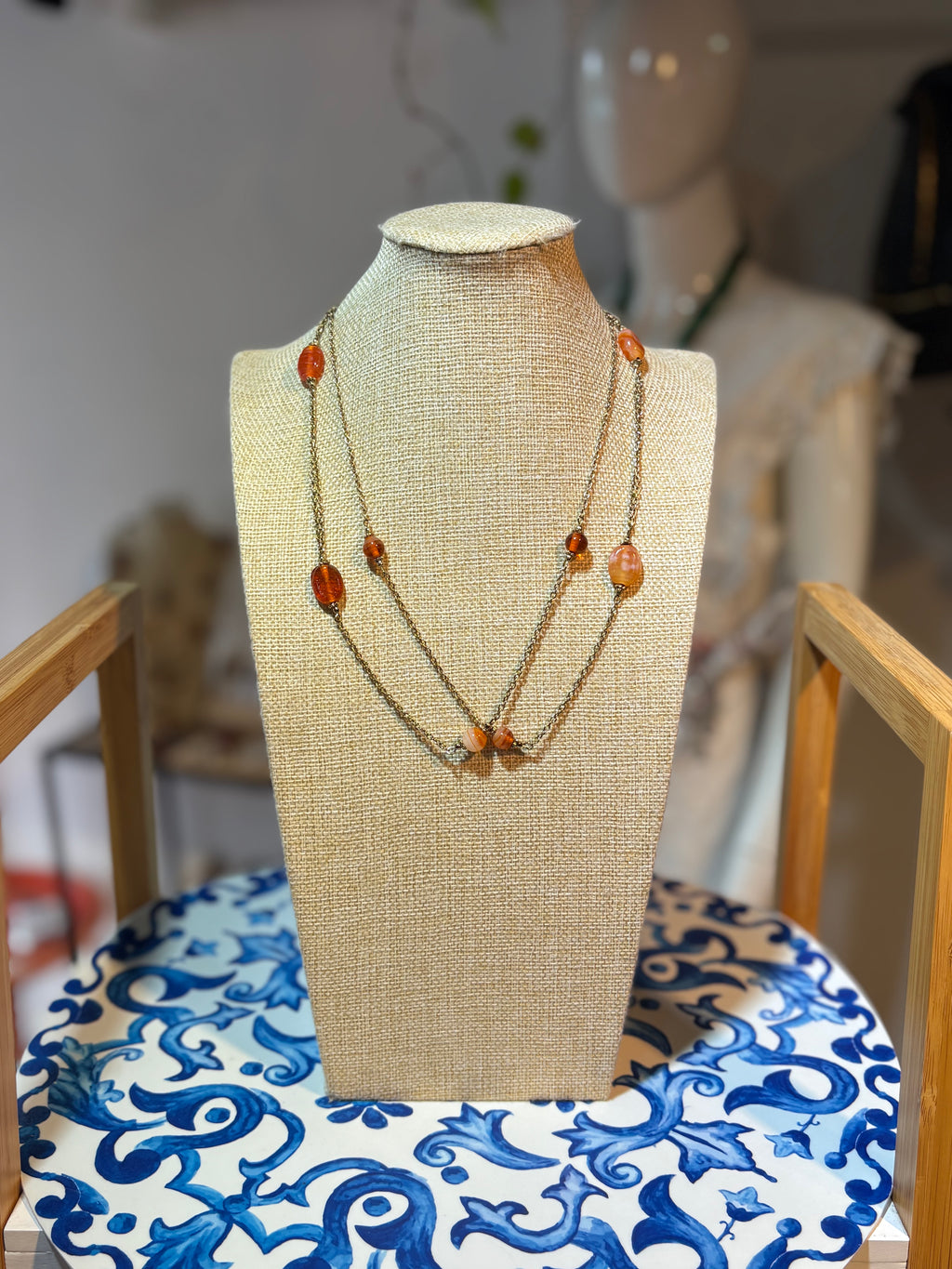 Collar Coral Sunset - AQUA & TERRA - ECLECTIC