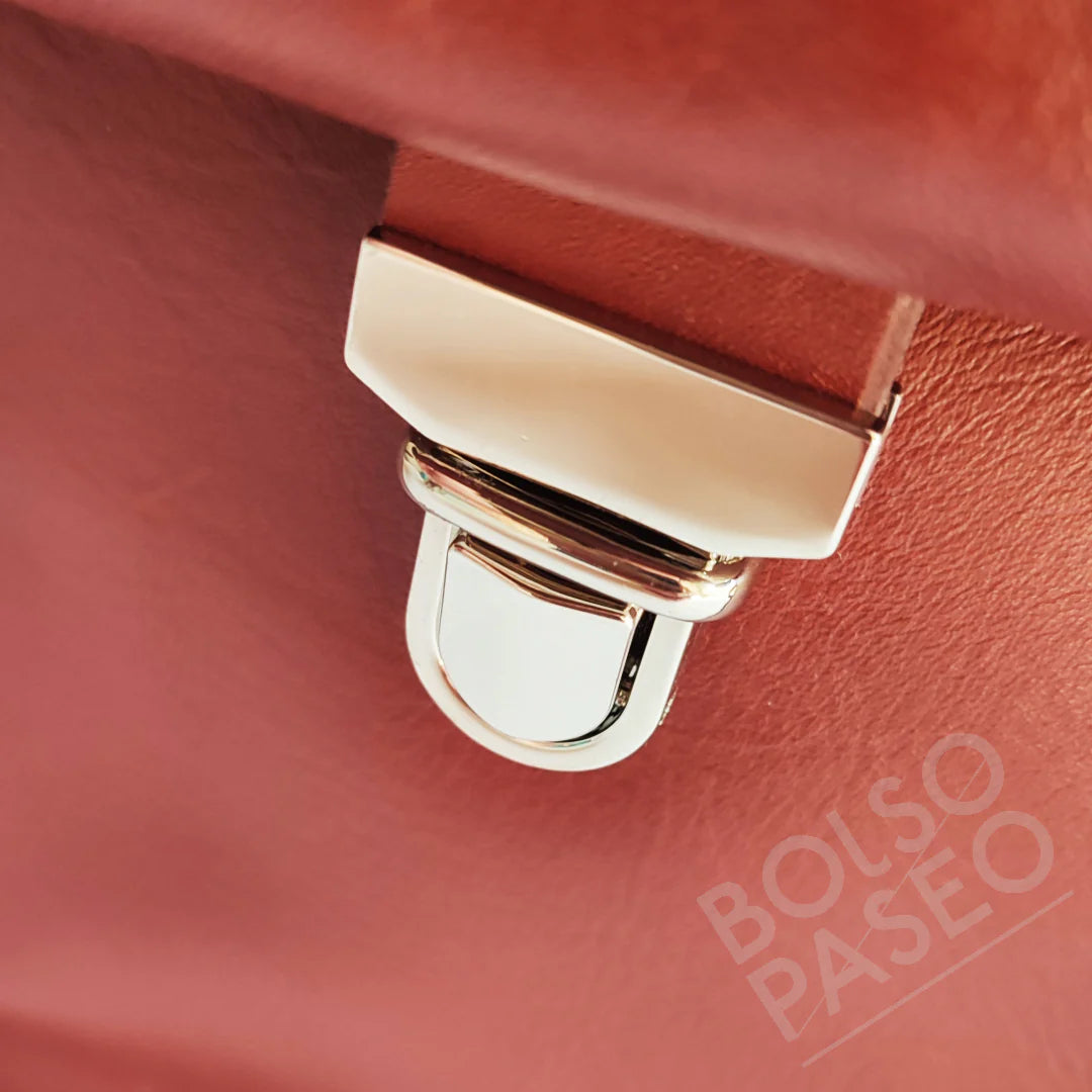 Bolso de cuero LONI Miel - Bolso Paseo