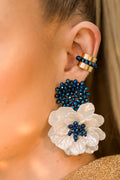 Wildflower Earrings Azul - MARACUYÁ - NMJ101