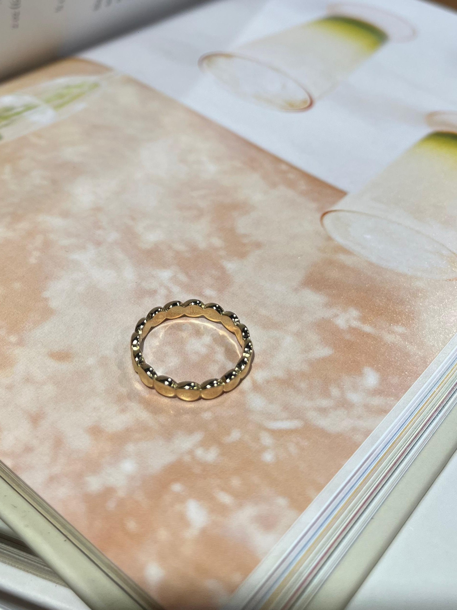 Anillo Dorado Cindy