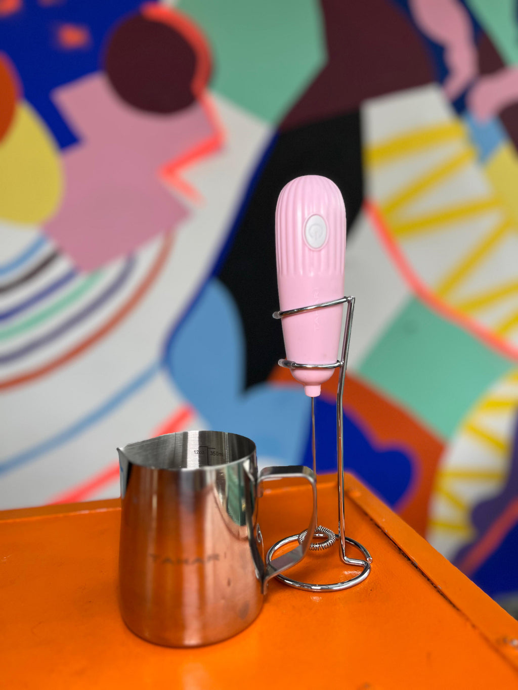 Set Espumador de Leche + Pichel