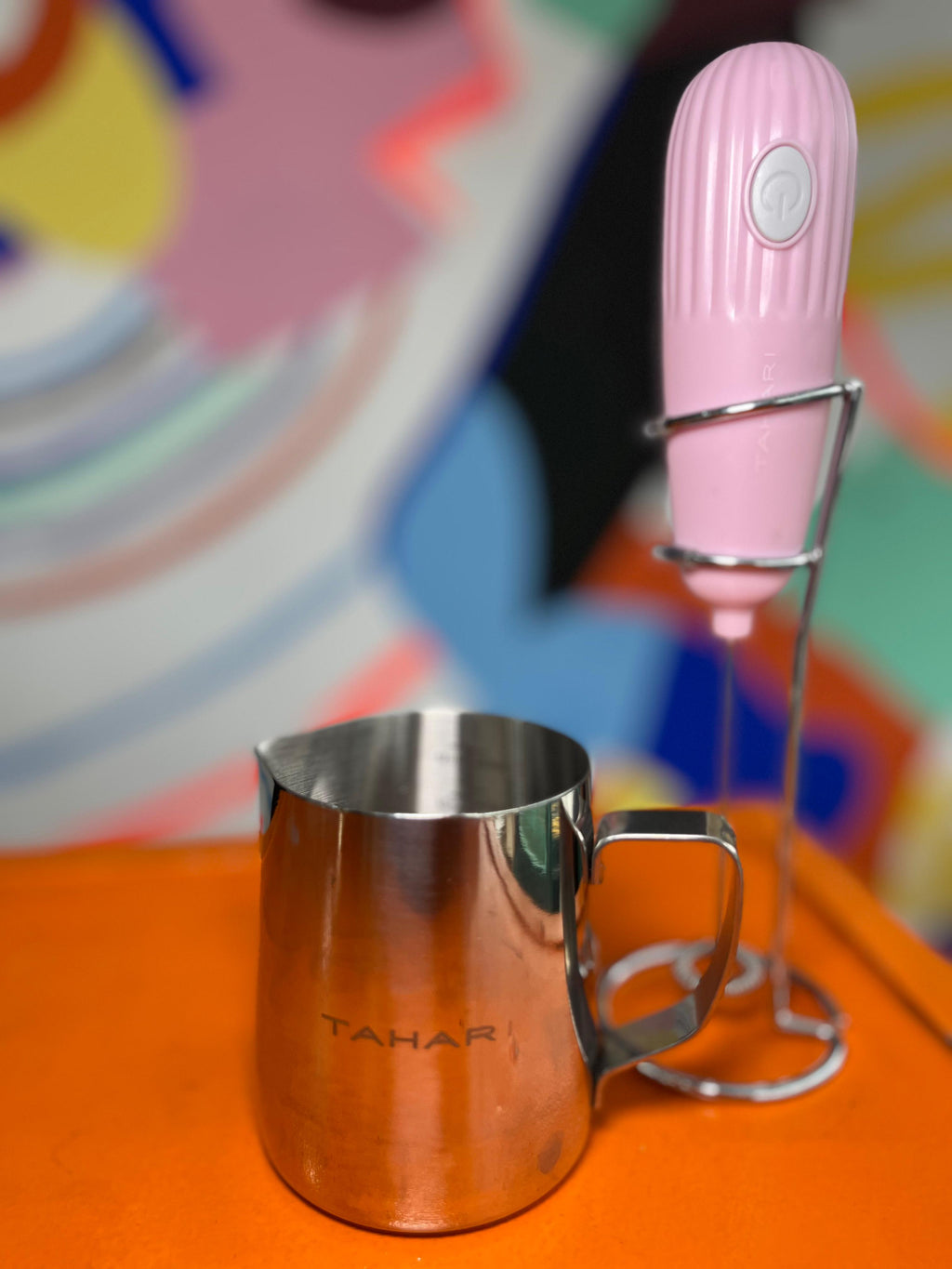 Set Espumador de Leche + Pichel