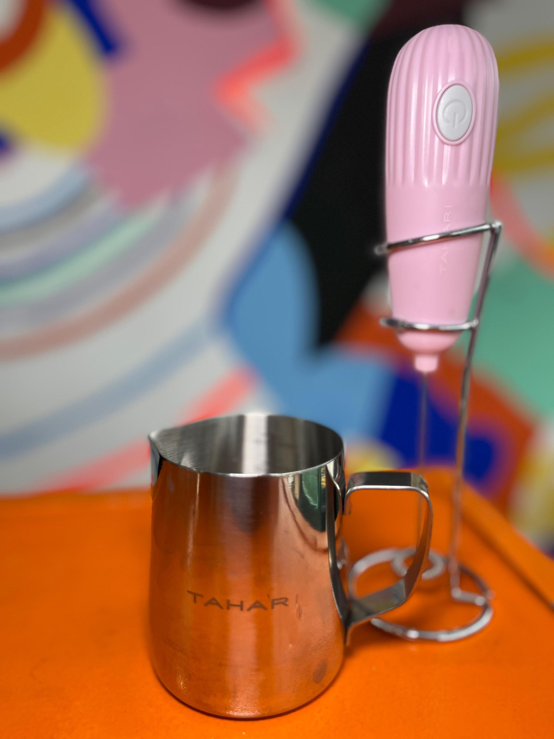 Set Espumador de Leche + Pichel