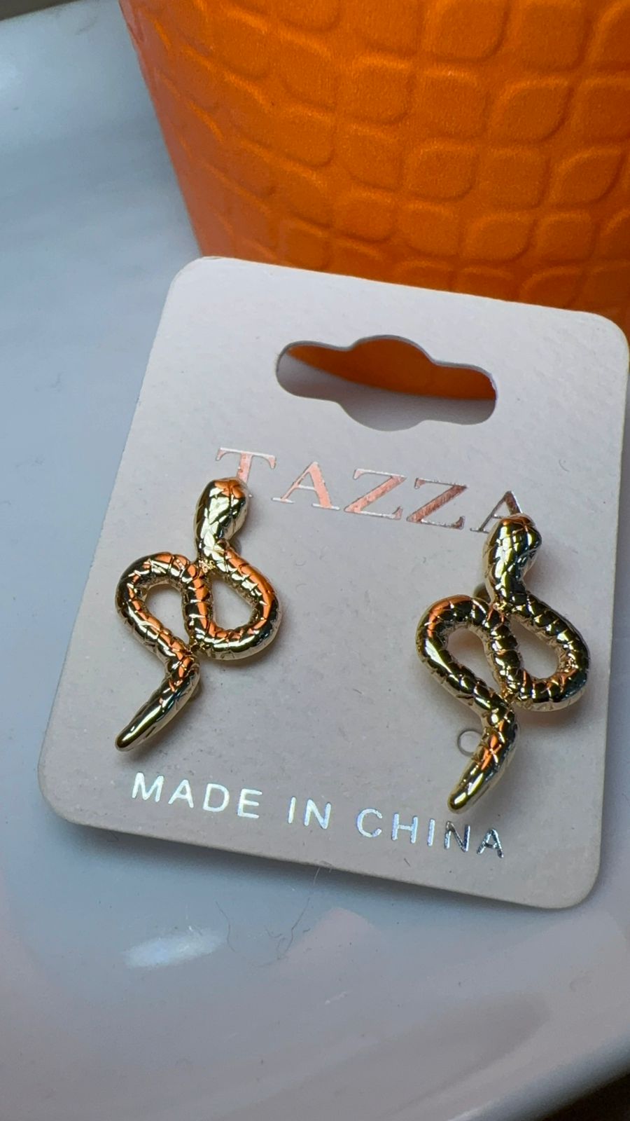 Aretes Snake