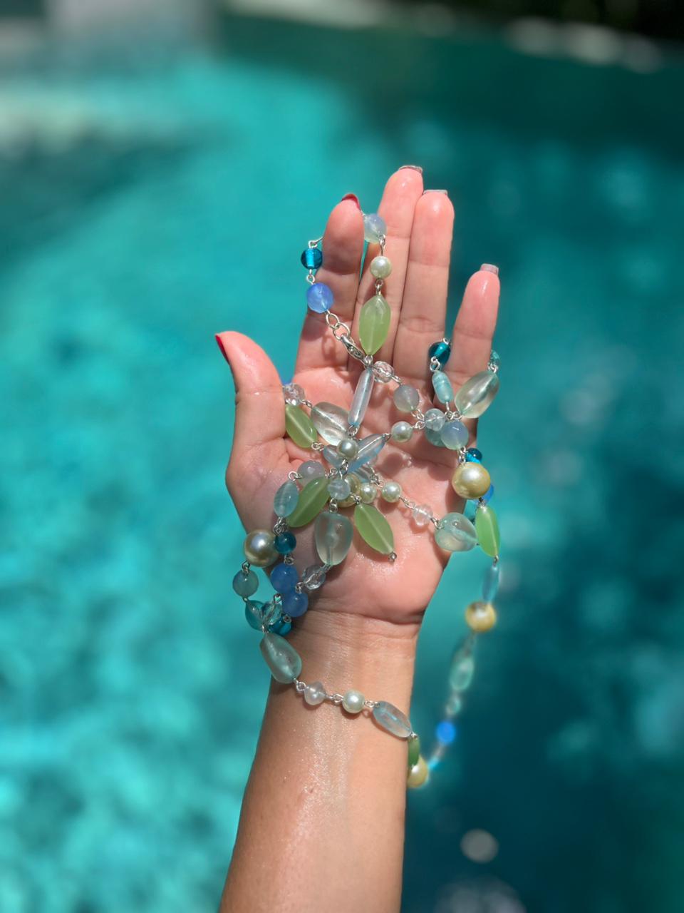Collar Aqua Mist - AQUA & TERRA - ECLECTIC