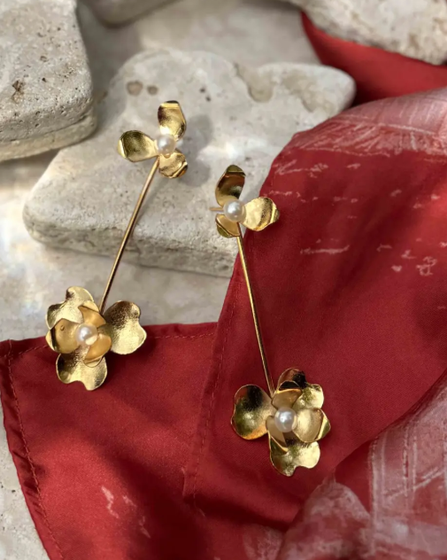 Flower Bloom II Earrings MARACUYA