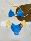Lemon Sky Bikini- Jardín De Flora - Talla L