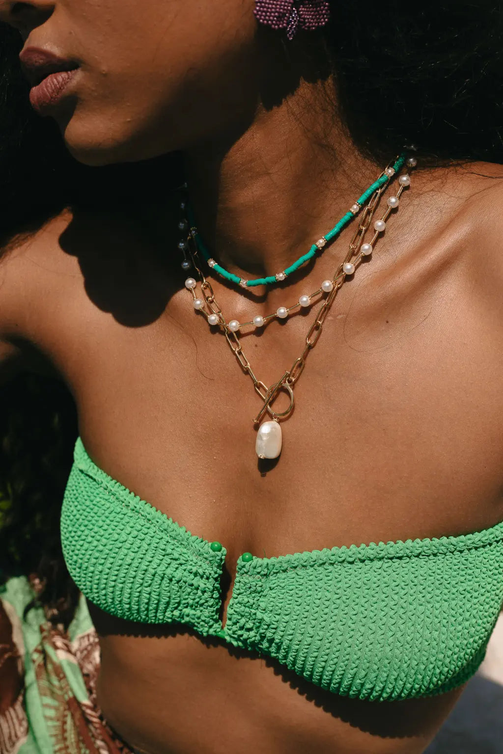 Turquoise Set Necklace - Maracuyá MM266