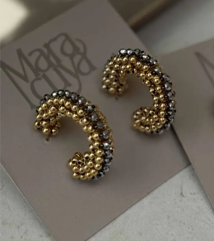 Mykonos Hoop Earrings [Medium] MARACUYA