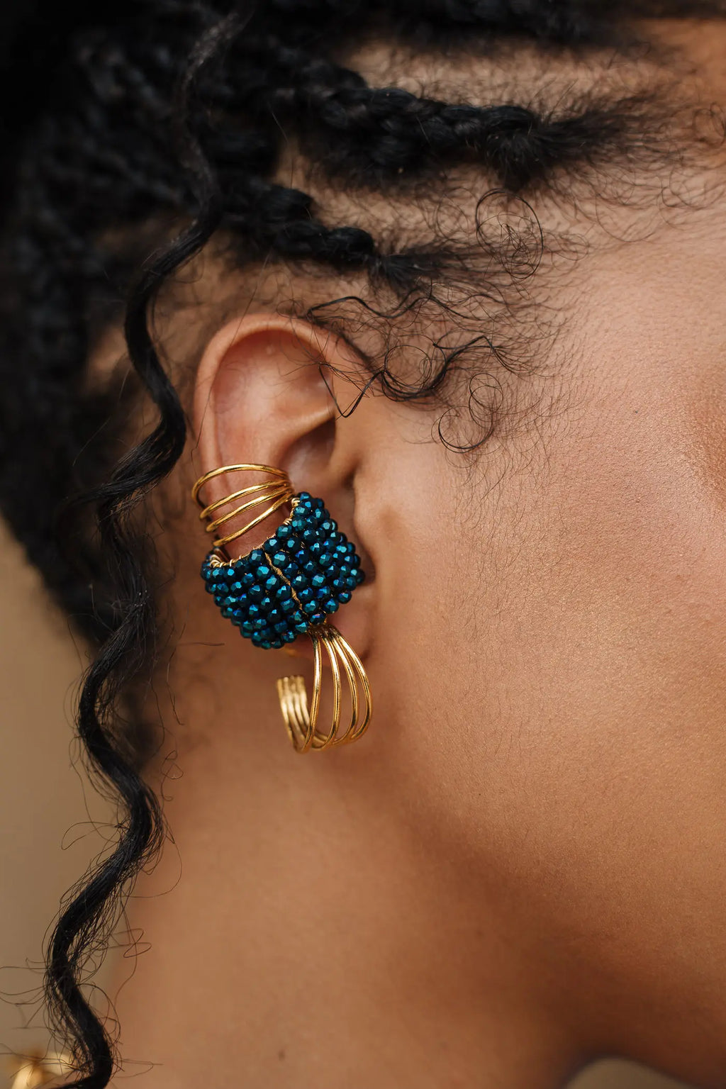 Uma Hoop Earrings MARACUYÁ -  NMJ291