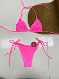 Bubble gum bikini- Jardín De Flora- Talla M