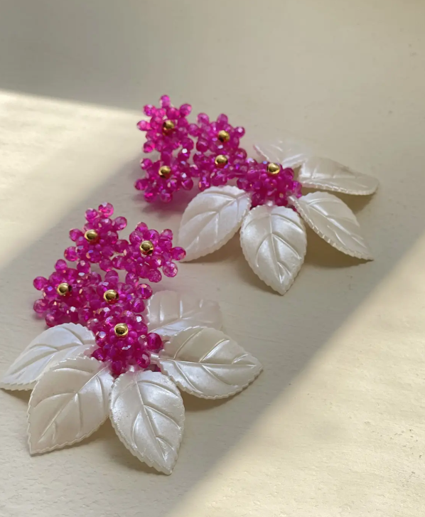 Starflower Earrings [Pink] MARACUYA