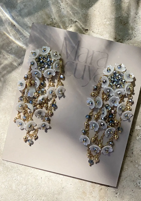 Verbena Earrings [Silver] MARACUYA